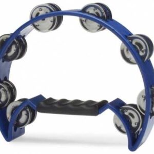 TAMBOURIN DEMI-LUNE BLEU STAGG TAB-2BL