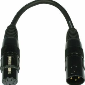 ADAPTATEUR DMX 5pin F/3pin M AC-DMXT/3M5FADJ