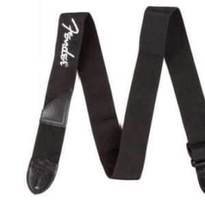 SANGLE 099-0662-080 POLY NOIR LOGO BLANC FENDER 0990662080