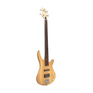 GTR BASSE 4 CORDES FUSION SBF40NAT-FL STAGG FRETLESS NATURAL
