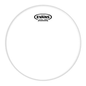 PEAU BATT. TIMBRE RESONANT TRANSPARENT TOM AIGU 10&Prime; EVANS