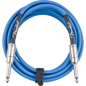 CABLE INSTRUMENT 099-0571-102 FENDER BLUE CONTOUR 10&prime; CABLE, LPB 0990571102