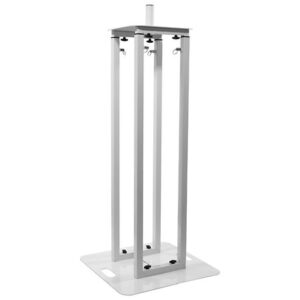 PACK 2 TOTEMS EXTENSIBLE BLANC TOT200RWHITESET PLUGGER AVEC LYCRA BLANC REGLABLE 8 NIVEAUX PLUTOT200RWHSET 104604