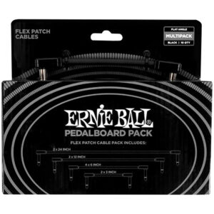 CABLE PATCH EEB 6462 ERNIE BALL JACK ANGLE PLAT EEB 6462 610803