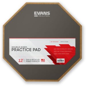 GALETTE CAOUTCHOUC 12&Prime; REALFEEL TRAINING RF12D EVANS