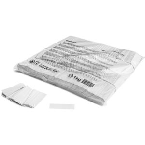 RECHARGE CONFETTIS CON01WH 1KG RECTANGLES BLANC