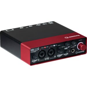 PACK MAO UR22CRECORDINGRED PACK STEINBERG ROUGE 192kHz Preamp ClassA D-PRE Cubase AI VFD6600