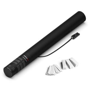 CANON ELECTRIQUE 50CM CONFETTIS COEUR BLANC EC03WHH