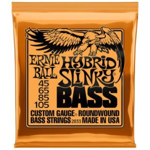 JC BASSE Hybrid Slinky 2833 ERNIE BALL 045 – 065 – 085 – 105