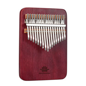 KALIMBA KY17 HLURU 17 NOTES NATUREL AVEC HOUSSE KY17-ZambianPadauk