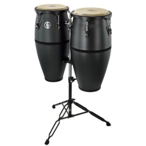 CONGASLP646D-OX LP SET 10 ET 11 POUCES + STAND BLACK ONYX CONGAS DISCOVERY LP801906