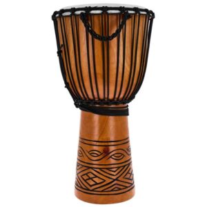 DJEMBE URBAN 13&Prime; LS831008 GEWA NATUREL AVEC ORNEMENT LIBERTY SERIES