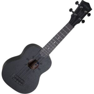 UKULELE K-SO-WA GEWA SOPRANO WITCHCRAFT NOIR AVEC HOUSSE