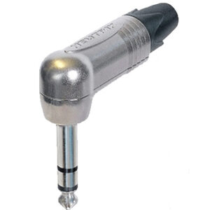 FICHE JACK 6.35 STEREO COUDEE NEUTRIK NP3RX