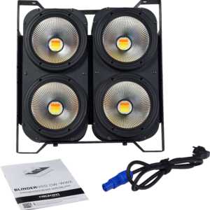 J/L BLINDER BLINDER400CW-WWA ALGAM LIGHTING 4X100W BLANC FROID/CHAUD IP20 LAP BLINDER400CW-WWA 598654