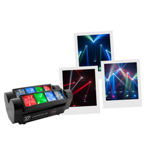 JL EFFET BEAM LUDIPOCKETSG BOOMTONE DJ 8 LED 3W RGBW DMX 7/15 CANAUX BOOLUDIPOCKETSG 72195