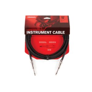 CABLE INSTRUMENT PW-BG-10BK D&rsquo;ADDARIO TRESSE NOIR 3M