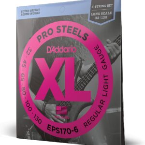 JC BASSE PROST 30-130 LG 6 CORDES D&rsquo;ADDARIO EPS170-6