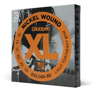 JC ELECT. PACK 3 Light Top 10-52 EXL140-3D D&rsquo;ADDARIO