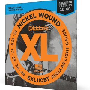 JC ELECT. LIGHT 10-46 EXL110BT D&rsquo;ADDARIO BALANCED
