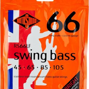 JEU 4 CORDES CUSTOM RS66LF ROTOSOUND CORDE BASSE ELECT SWING BASSE 66 681707