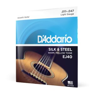JC ACCOUSTIC EJ40 11-47 D&rsquo;ADDARIO Soie et Acier