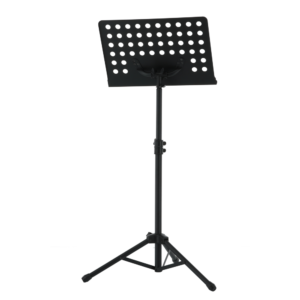 PUPITRE D&rsquo;ORCHESTRE OMS-10B GEWA NOIR PLIABLE PLATEAU PERFORE 900743