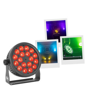 J/L PAR FLATPAR18X12W6IN1 MAC MAH PROJECTEUR LED DMX AUTO MUSICAL MACFLATPAR18X12W6IN1 93418