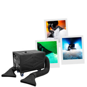 MACHINE A FUMEE LOURDE PRO HEAVYFOG4000P EVOLITE 4000W AVEC CPNTROLE DMX ET TELECOMMANDE 96196