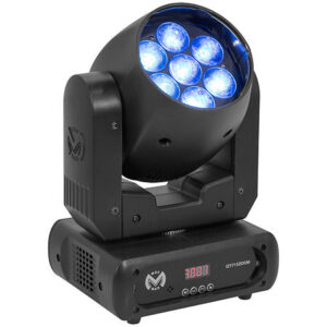 LYRE WASH LED IZY715ZOOM MAC MAH 7 LED 4EN1 RGBW 15W 1 ZOOM 6° A 36° DMX IP20 SERIE IZY MACIZY715ZOOM 99900