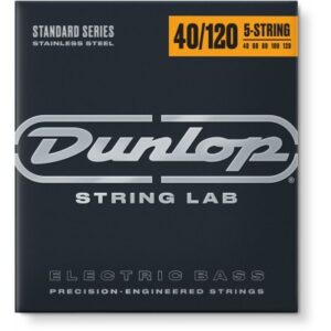 JC BASS STAINLESS STEEL 5 CORDES 40-120 DBS40120 DUNLOP