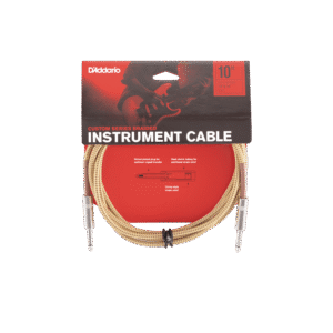 CABLE INSTRUMENT PW-BG-10TW D&rsquo;ADDARIO TRESSE TWEED 3M