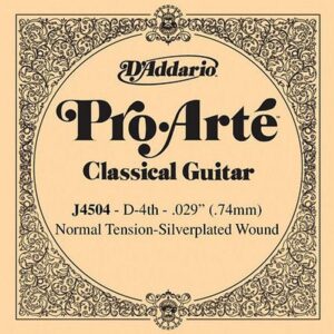 CORDE L&rsquo; UNITE GTR CLASS RE 4 PRO ARTE SP NORMAL J4504 D&rsquo;ADDARIO