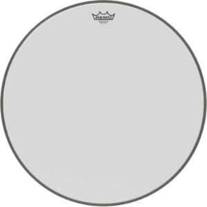 PEAU BATT. BR-1222-00 REMO 22p AMBASSADOR Blanc Liisse Grossse Caisse