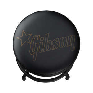 SIEGE DE BAR GA-STOOL4 GIBSON PREMIUM PLAYING STOOL STAR LOGO SHORT