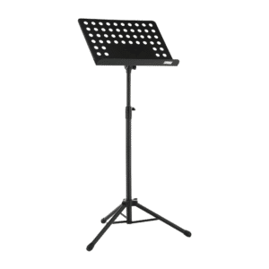 PUPITRE ORCHESTRE F900720 PURE GEWA NOIR PLIABLE Hauteur 67 – 120 cm Surface du plateau: 48,5 x 34 cm