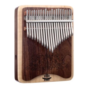 KALIMBA KZ21 HLURU 21 NOTES WAH-WAH BLACKWALNUT AVEC HOUSSE KZ21-BlackWalnut