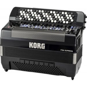 ACCORDEON NUMERIQUE FSUP-B-MBK KORG NOIR FISA SUPREMA BOUTON KOC FSUP-B-MBK 611587