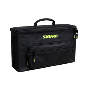 VALISE TRANSPORT SHWRLSSCARRYBAG2 SHURE BY GATOR NOIR POUR 2 SYSTEMES HF COMPLETS ASG SH-WRLSSCARRYBAG-2