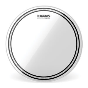 PEAU BATT. FRAPPE EC2 TRANSP TOM 16&Prime; DOUBLE PLI EVANS