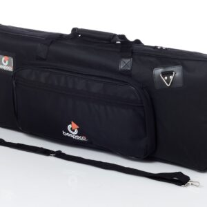 HOUSSE CLAVIER 49 TOUCHES 20MM GRIS ANTHRACITE BAG449KB BESPECO 880X340X110MM