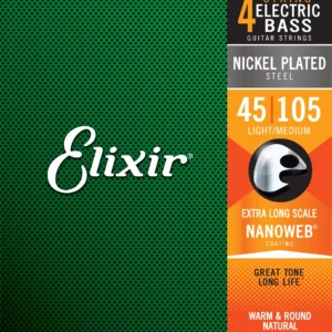 JC BASSE NANOWEB 45-105 14087 ELIXIR MEDIUM XL SCALE