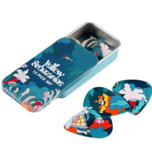 BOITE DE 15 MEDIATOR 1CWH4-10B9 DADDARIO YELLOW SUBMARINE SIGNATURE SERIES THE BEATLES (VENDU BOITE DE 15)