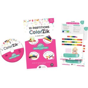 LIVRET CD COLORZIK 78126 SPECIAL COMPTINES