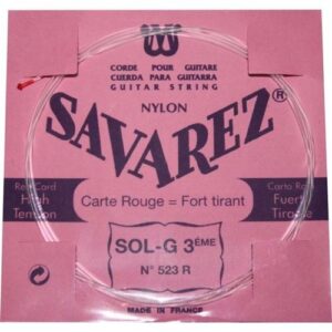 CORDE A L&rsquo;UNITÉ NYLON SOL 3EME SAVAREZ