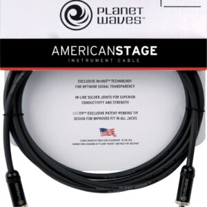 CABLE J/J US 4.6M AMSG-15 D&rsquo;ADDARIO AMERICAN STAGE SERIE GEOTIP (Made by Neutrik) PW-AMSG-15
