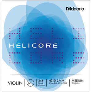 JC VIOLON MED 3/4 HELICORE D&rsquo;ADDARIO H310-3-4M