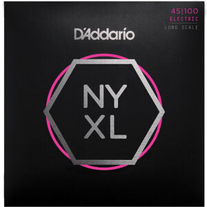 JC BASSE 4 CORDES LONG SCALE 45-100 D&rsquo;ADDARIO NYXL45100 NEW