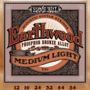 JC ACOUSTIQUE 2146 ERNIE BALL MEDIUM LIGHT PHOSPHORE BRONZE CEB 2146 533062 Tirant : 12-16-24-32-42-54