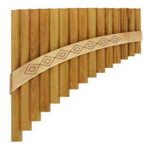 FLUTE DE PAN 700322 GEWA 15 TUBES FORME ARRONDIE Registre: Ré2-Ré4